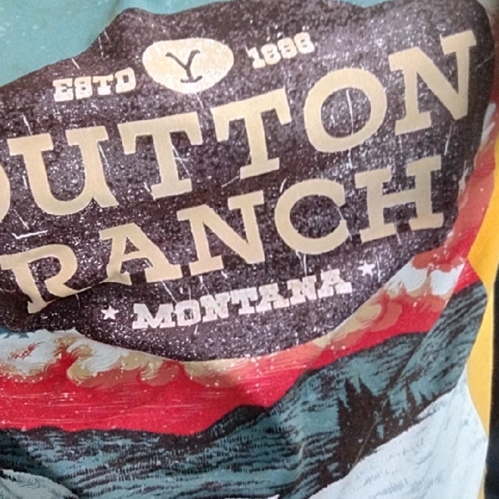 Button Ranch Graphic T-Shirt